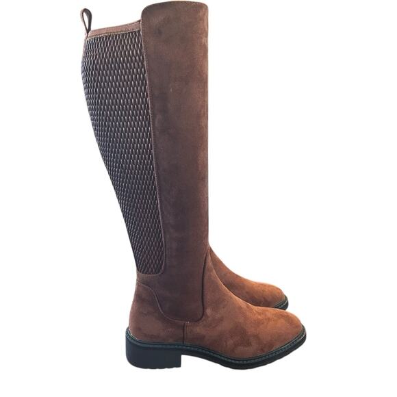 Reaction Kenneth Cole Lionel Tall Stretch Riding Boot Equestrian NEW 6 - Picture 1 of 10